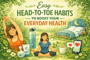 Easy Head-to-Toe Habits to Boost Your Everyday Health